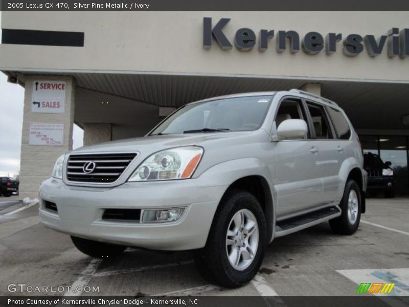 Silver Pine Metallic / Ivory 2005 Lexus GX 470