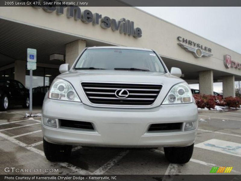 Silver Pine Metallic / Ivory 2005 Lexus GX 470