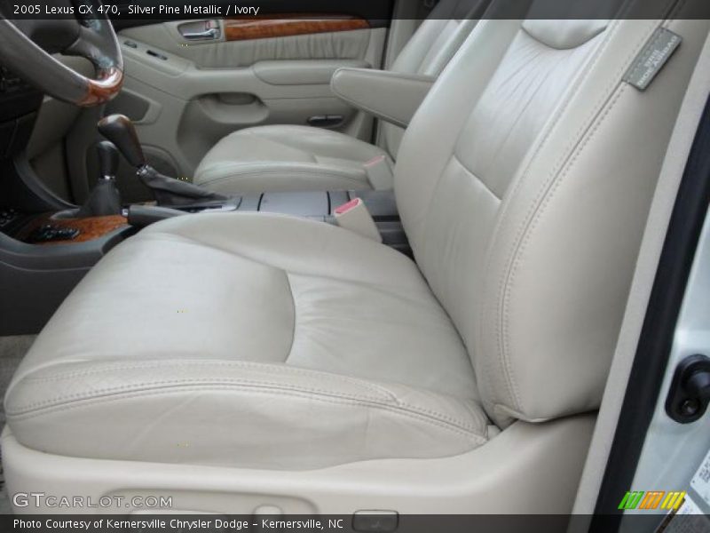Silver Pine Metallic / Ivory 2005 Lexus GX 470