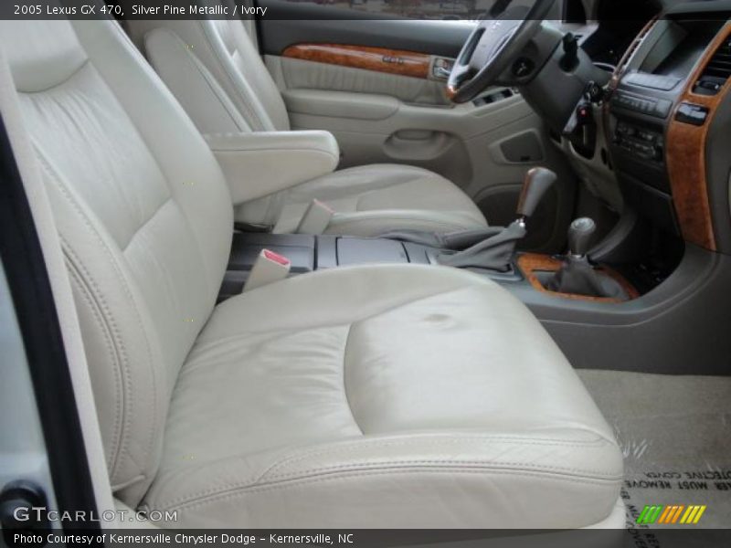 Silver Pine Metallic / Ivory 2005 Lexus GX 470