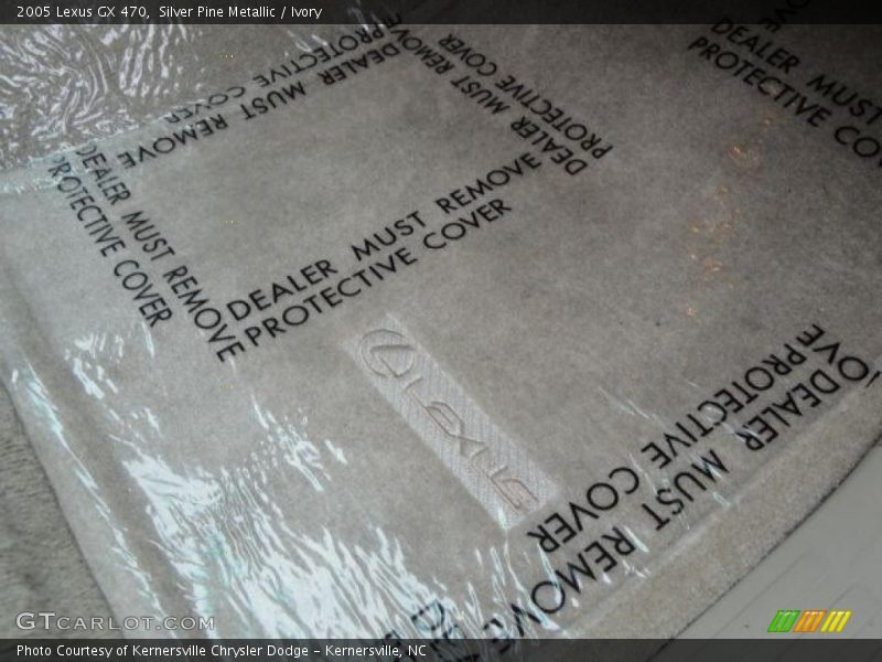 Silver Pine Metallic / Ivory 2005 Lexus GX 470