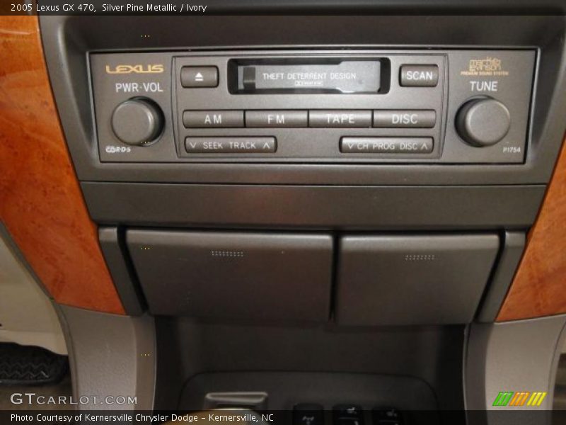 Silver Pine Metallic / Ivory 2005 Lexus GX 470