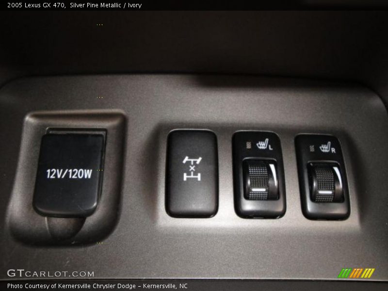 Silver Pine Metallic / Ivory 2005 Lexus GX 470