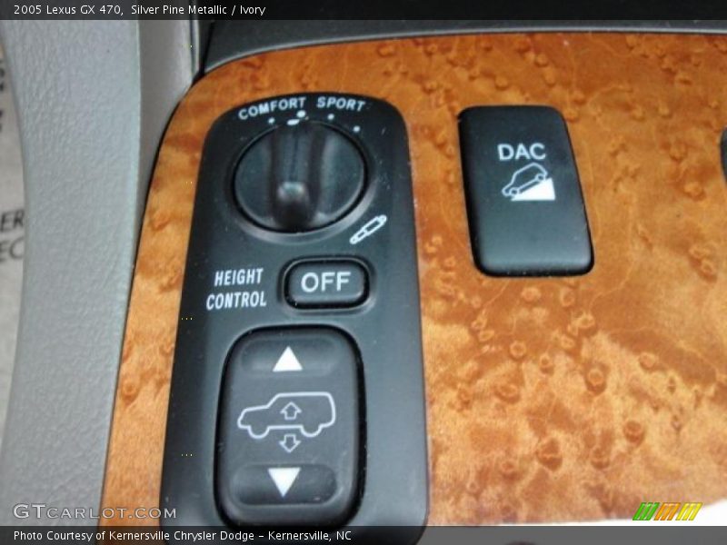 Silver Pine Metallic / Ivory 2005 Lexus GX 470