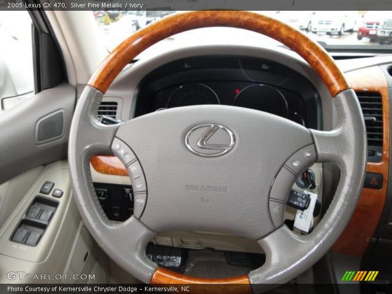 Silver Pine Metallic / Ivory 2005 Lexus GX 470