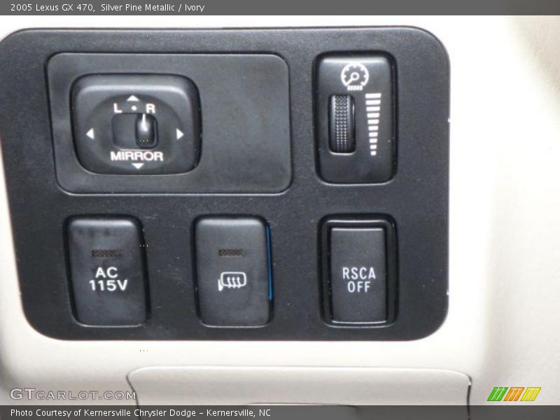 Silver Pine Metallic / Ivory 2005 Lexus GX 470