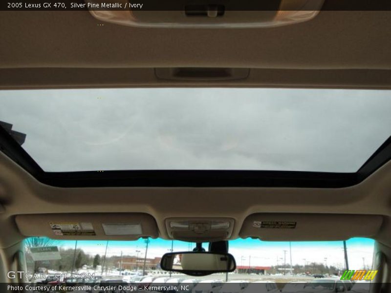 Silver Pine Metallic / Ivory 2005 Lexus GX 470