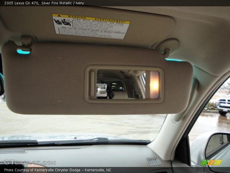 Silver Pine Metallic / Ivory 2005 Lexus GX 470