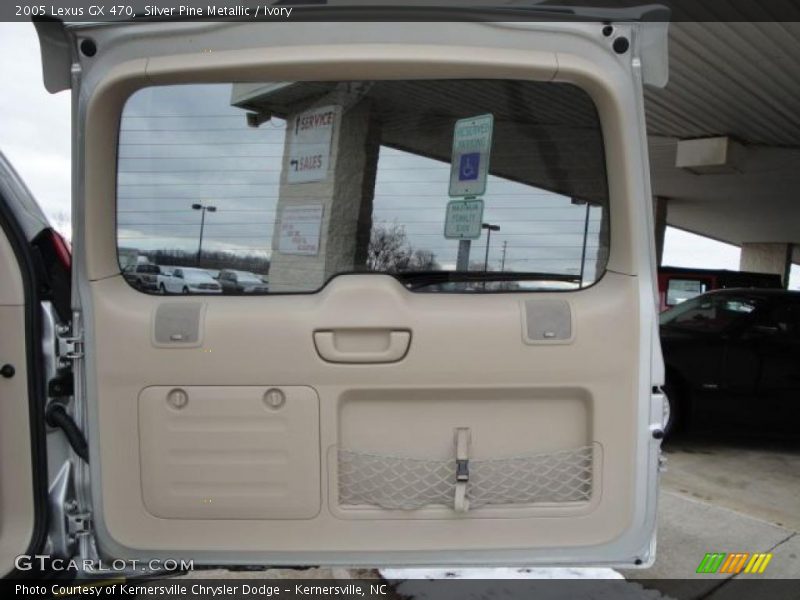 Silver Pine Metallic / Ivory 2005 Lexus GX 470