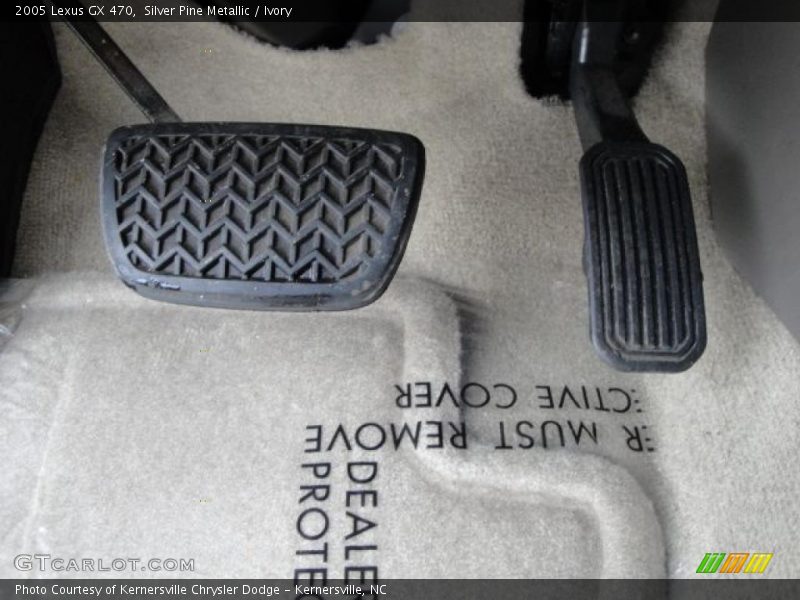 Silver Pine Metallic / Ivory 2005 Lexus GX 470