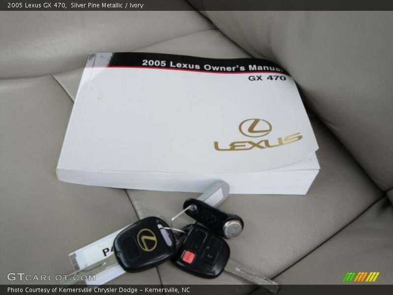 Silver Pine Metallic / Ivory 2005 Lexus GX 470