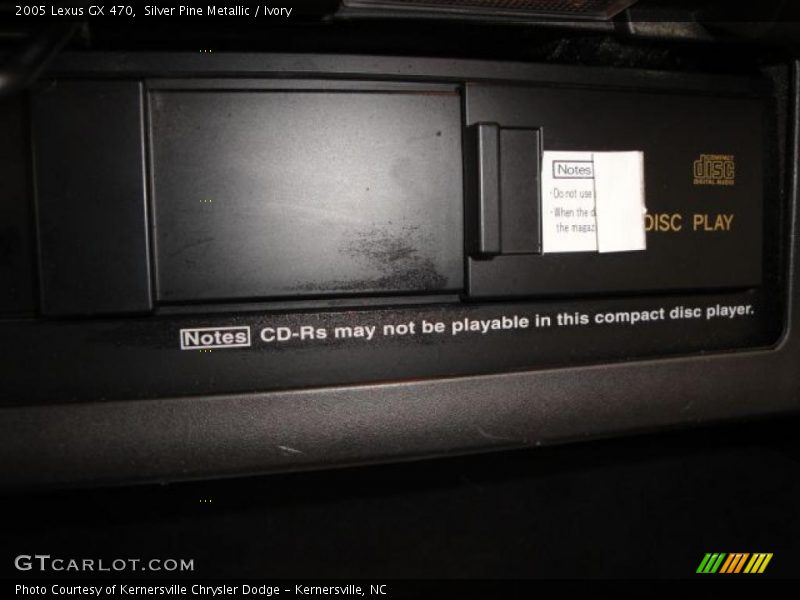 Silver Pine Metallic / Ivory 2005 Lexus GX 470