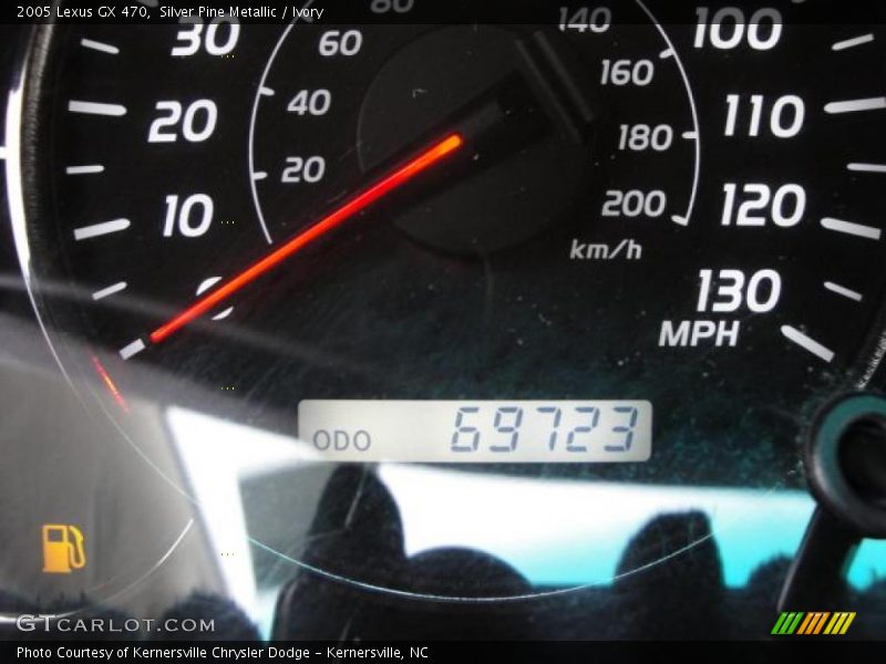 Silver Pine Metallic / Ivory 2005 Lexus GX 470