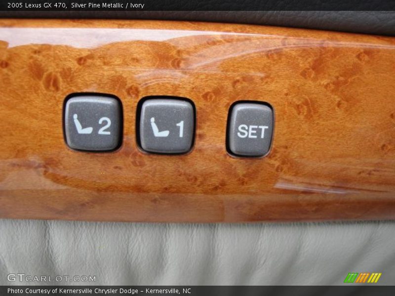 Silver Pine Metallic / Ivory 2005 Lexus GX 470