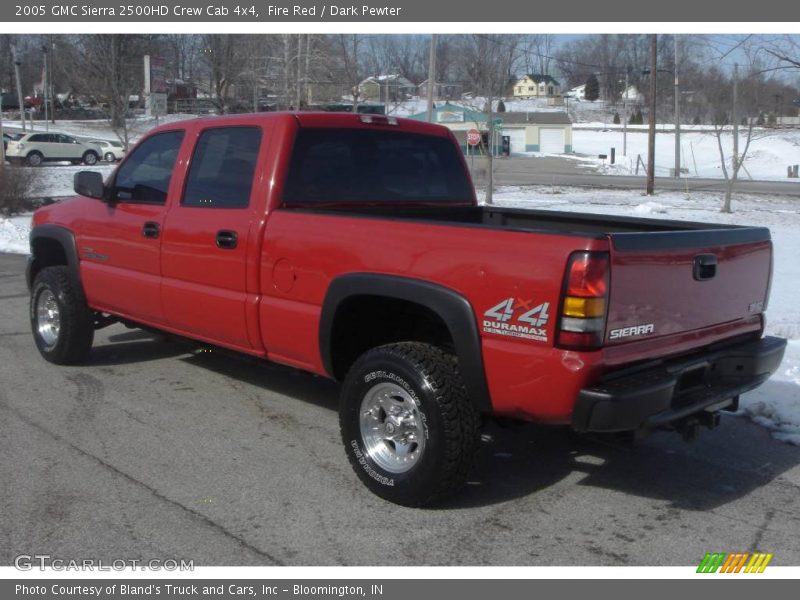 Fire Red / Dark Pewter 2005 GMC Sierra 2500HD Crew Cab 4x4
