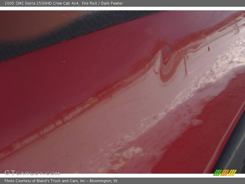 Fire Red / Dark Pewter 2005 GMC Sierra 2500HD Crew Cab 4x4