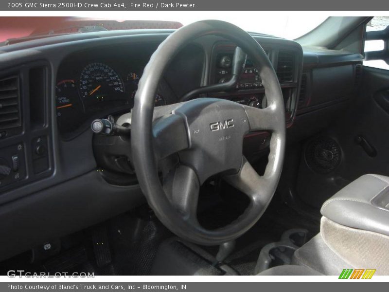 Fire Red / Dark Pewter 2005 GMC Sierra 2500HD Crew Cab 4x4