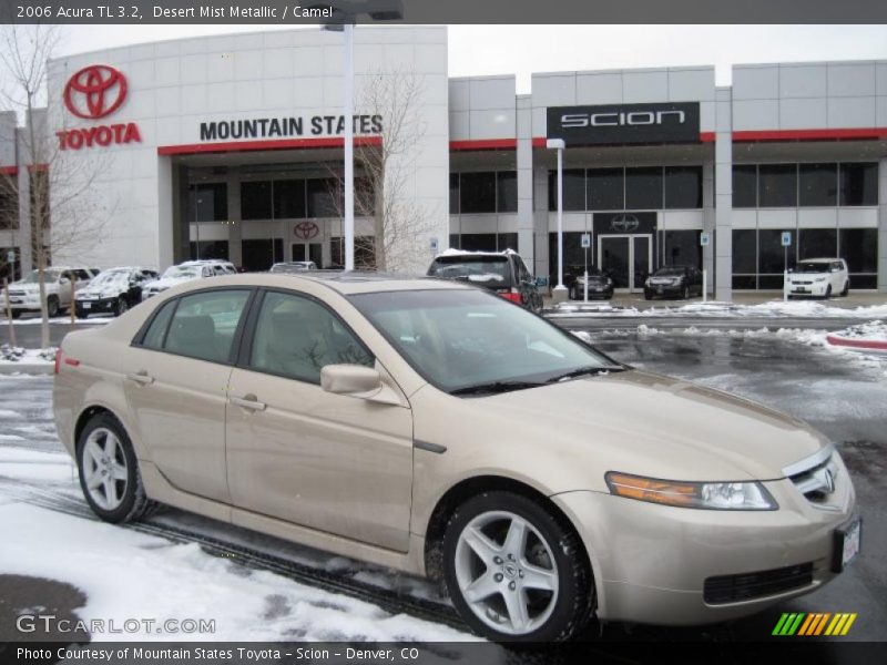 Desert Mist Metallic / Camel 2006 Acura TL 3.2