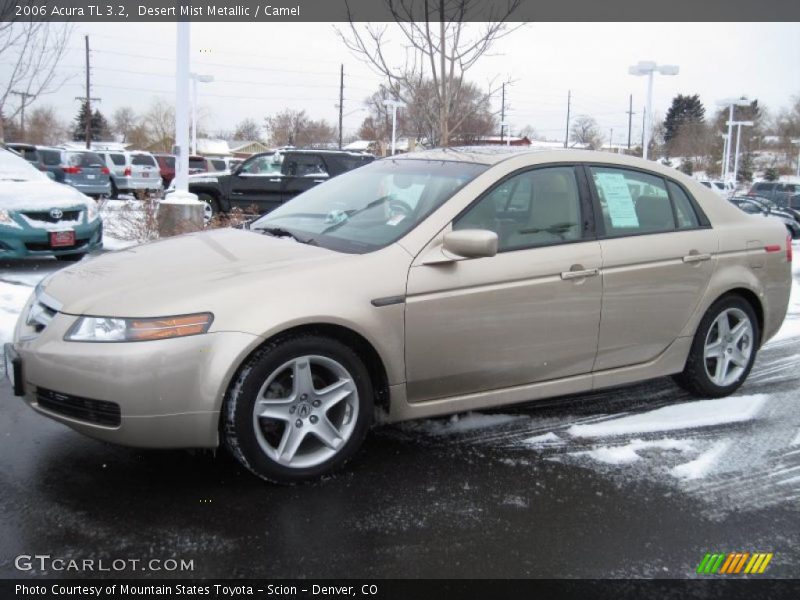 Desert Mist Metallic / Camel 2006 Acura TL 3.2