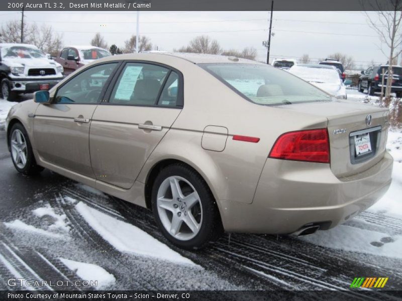 Desert Mist Metallic / Camel 2006 Acura TL 3.2