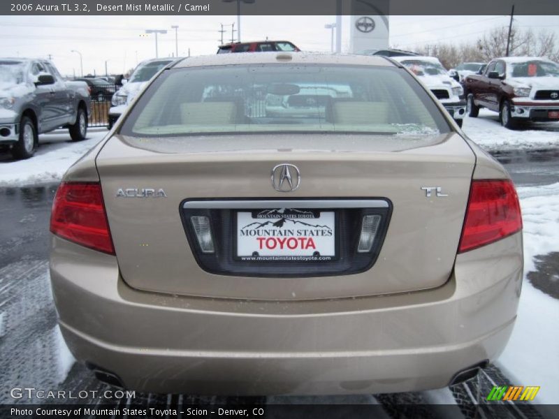 Desert Mist Metallic / Camel 2006 Acura TL 3.2