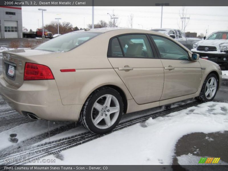 Desert Mist Metallic / Camel 2006 Acura TL 3.2