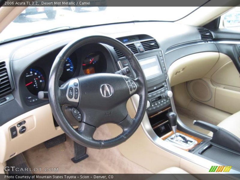 Desert Mist Metallic / Camel 2006 Acura TL 3.2