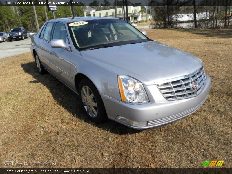Blue Ice Metallic / Shale 2006 Cadillac DTS