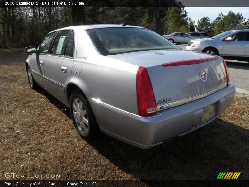 Blue Ice Metallic / Shale 2006 Cadillac DTS