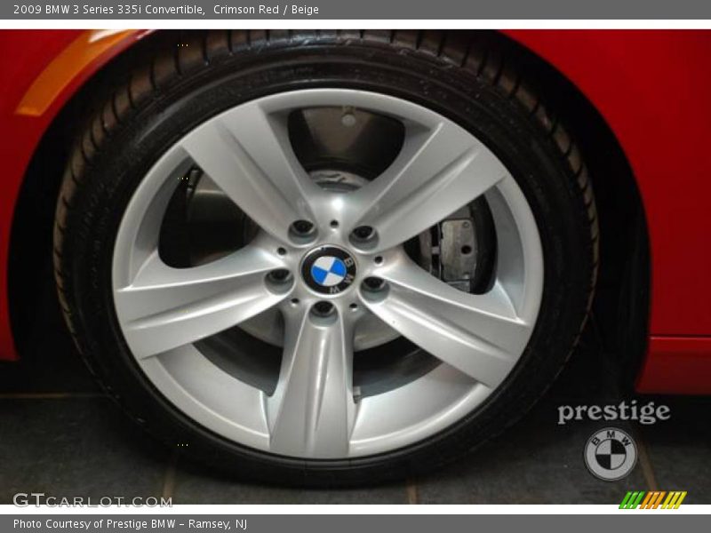 Crimson Red / Beige 2009 BMW 3 Series 335i Convertible