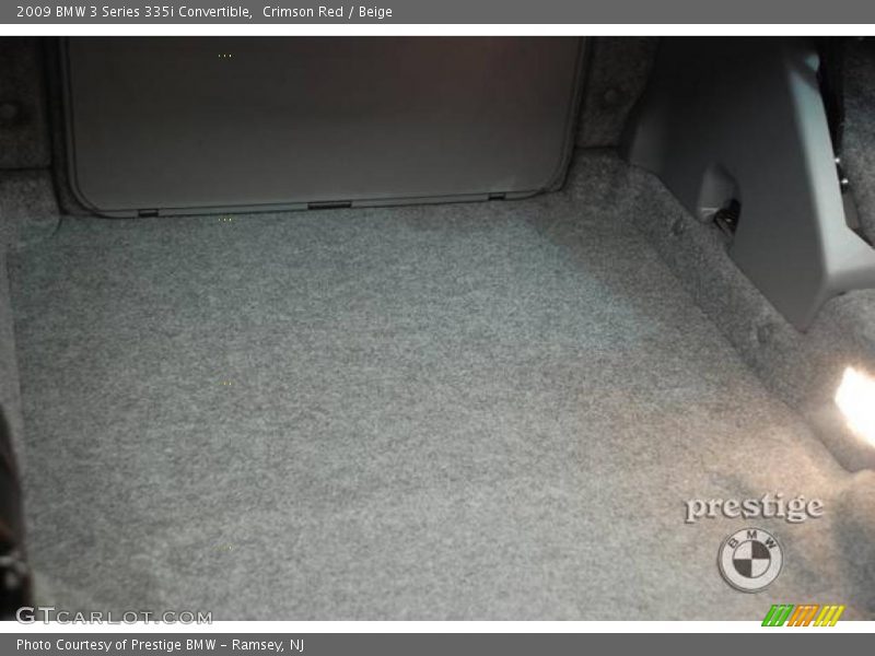 Crimson Red / Beige 2009 BMW 3 Series 335i Convertible