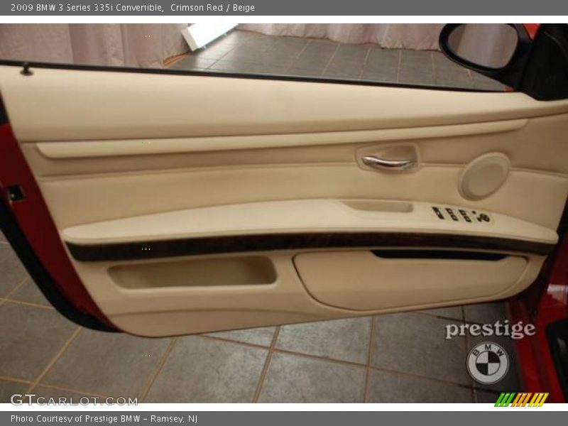 Crimson Red / Beige 2009 BMW 3 Series 335i Convertible