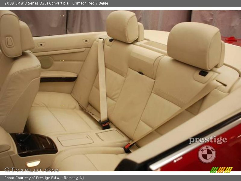 Crimson Red / Beige 2009 BMW 3 Series 335i Convertible