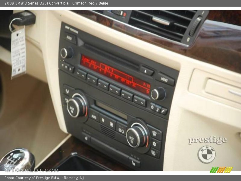 Crimson Red / Beige 2009 BMW 3 Series 335i Convertible