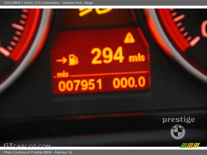 Crimson Red / Beige 2009 BMW 3 Series 335i Convertible