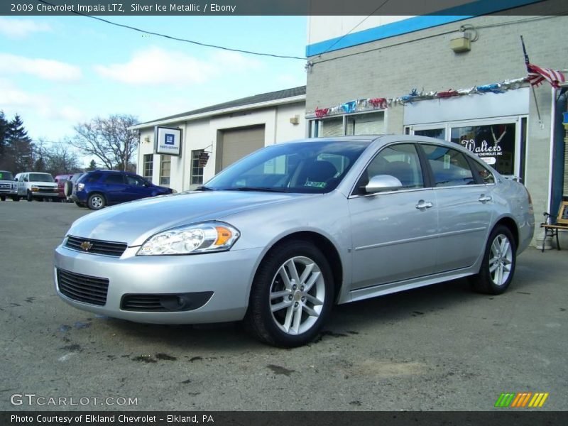 Silver Ice Metallic / Ebony 2009 Chevrolet Impala LTZ