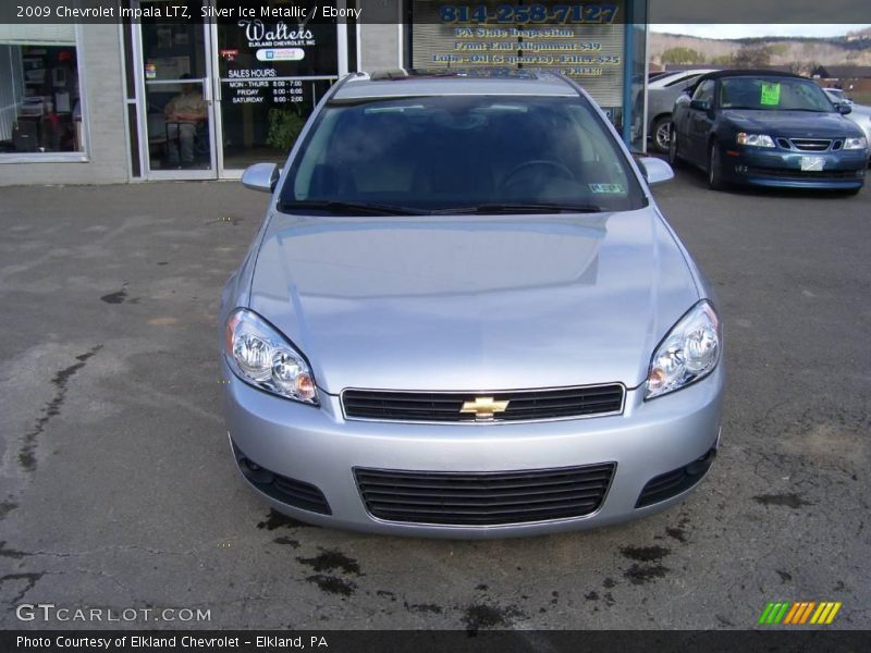 Silver Ice Metallic / Ebony 2009 Chevrolet Impala LTZ