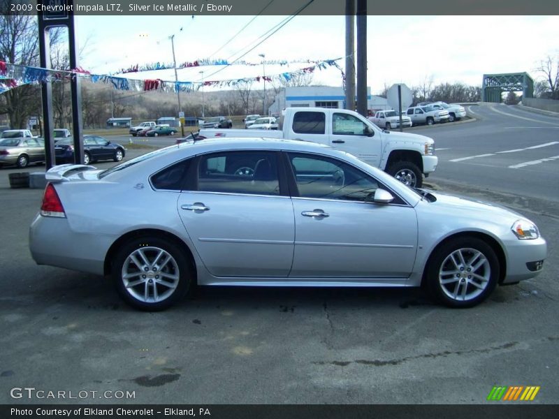 Silver Ice Metallic / Ebony 2009 Chevrolet Impala LTZ