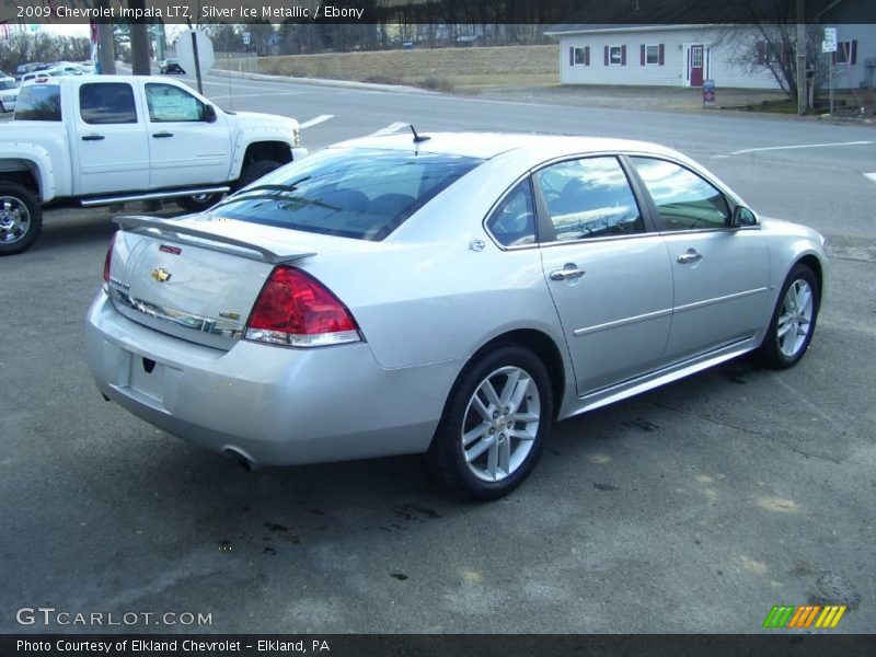Silver Ice Metallic / Ebony 2009 Chevrolet Impala LTZ