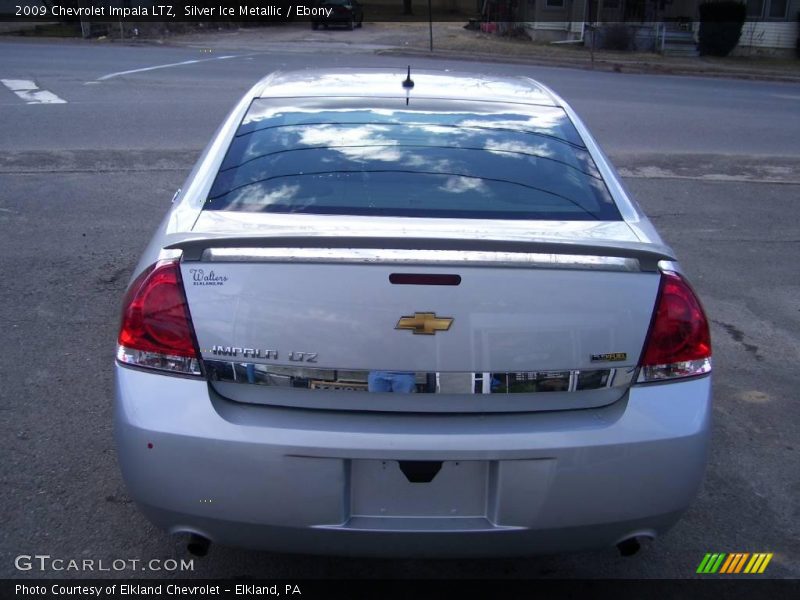 Silver Ice Metallic / Ebony 2009 Chevrolet Impala LTZ