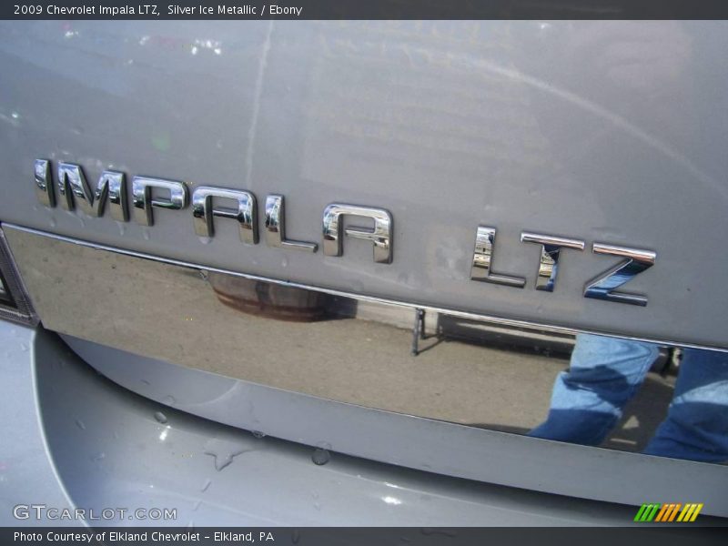 Silver Ice Metallic / Ebony 2009 Chevrolet Impala LTZ