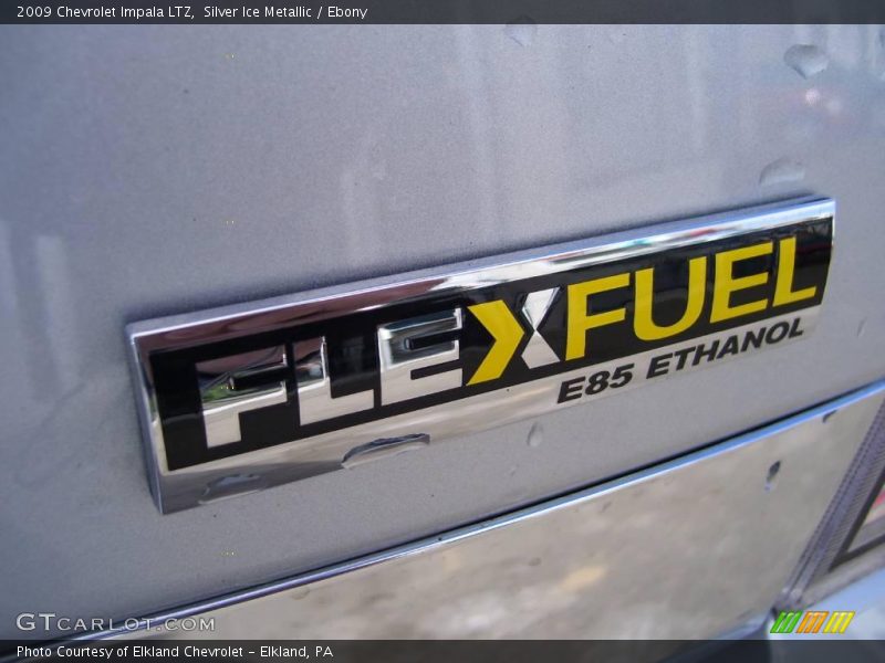 Silver Ice Metallic / Ebony 2009 Chevrolet Impala LTZ