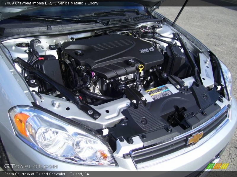 Silver Ice Metallic / Ebony 2009 Chevrolet Impala LTZ
