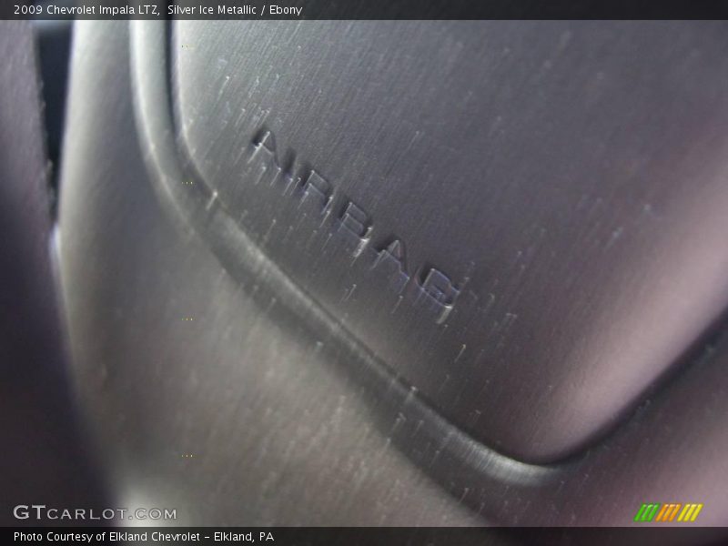 Silver Ice Metallic / Ebony 2009 Chevrolet Impala LTZ