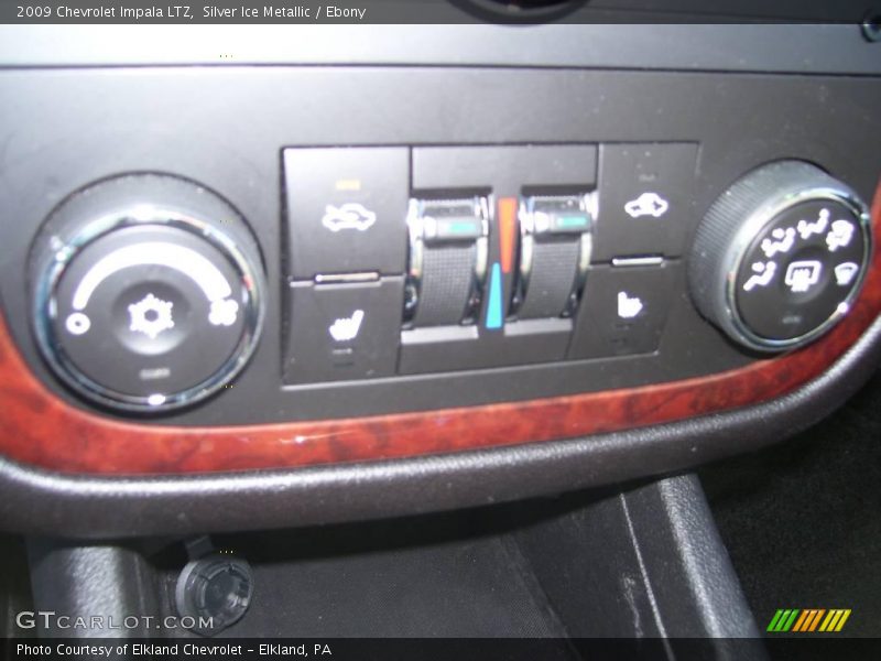 Silver Ice Metallic / Ebony 2009 Chevrolet Impala LTZ