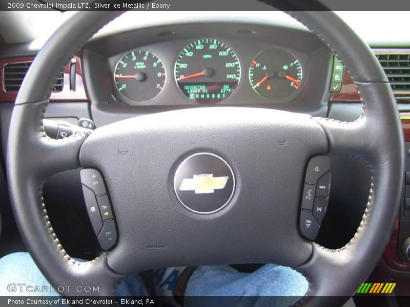 Silver Ice Metallic / Ebony 2009 Chevrolet Impala LTZ