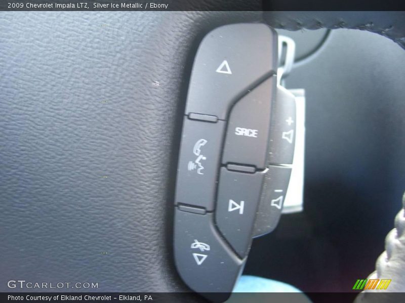 Silver Ice Metallic / Ebony 2009 Chevrolet Impala LTZ