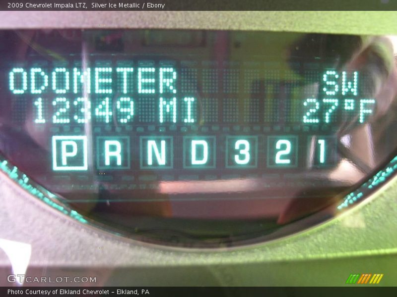 Silver Ice Metallic / Ebony 2009 Chevrolet Impala LTZ