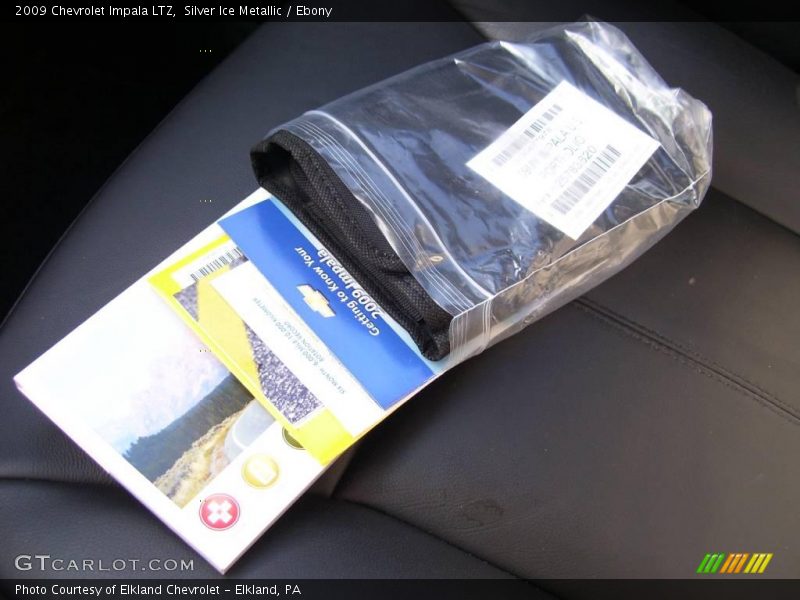 Silver Ice Metallic / Ebony 2009 Chevrolet Impala LTZ