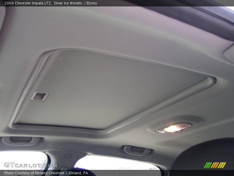 Silver Ice Metallic / Ebony 2009 Chevrolet Impala LTZ